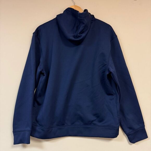 🆕 Penn State PSU Hoodie Men's Small Sweatshirt Navy White Nittany Lions UA PA - Picture 4 of 6